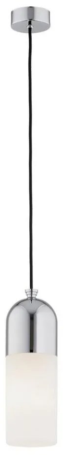 Argon 4211 - Lampadario su corda BURGOS 1xE27/15W/230V cromo lucido