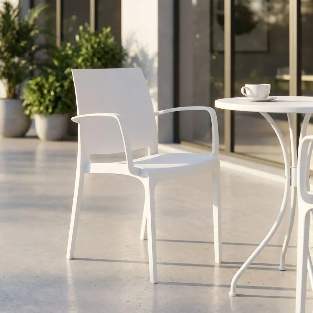 VOLGA - poltrona da giardino in plastica