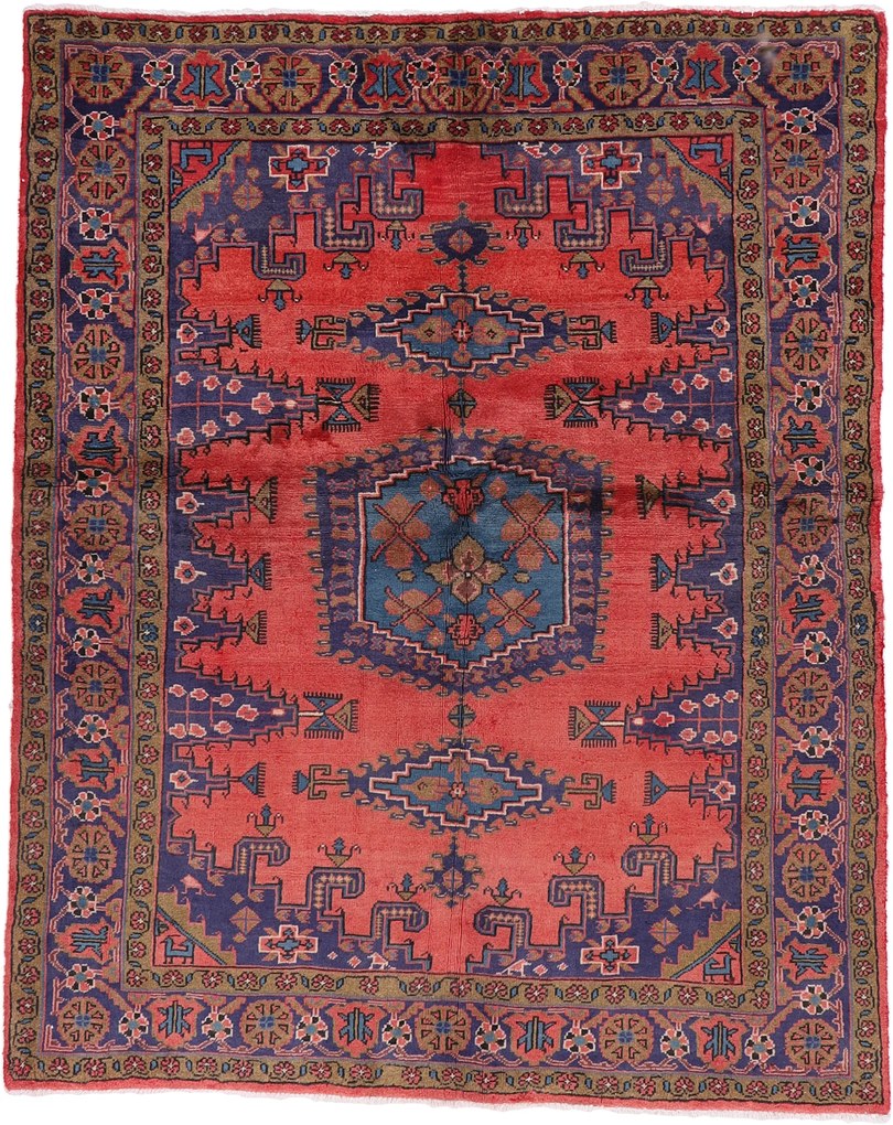 Afshar Tappeto persiano 200x160 (Iran) Annodato A Mano