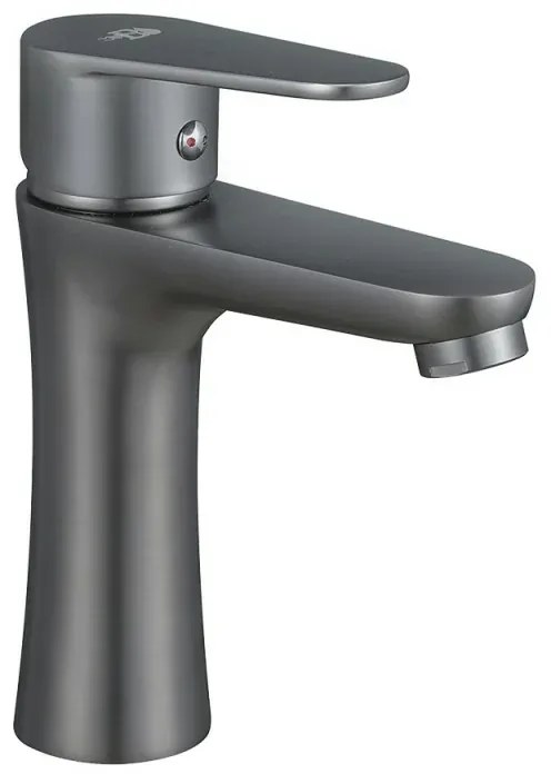 Set miscelatori lavabo bidet incasso doccia con deviatore nichel nero satinato Lizzy