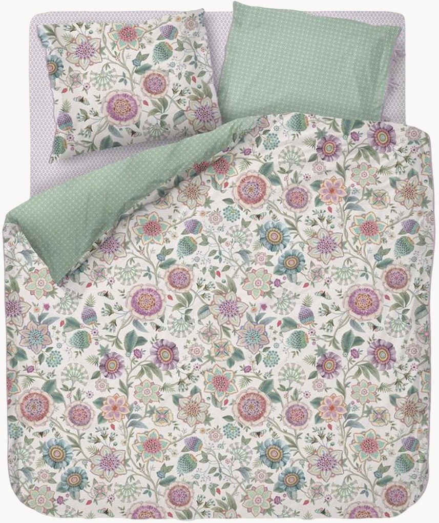 Set di biancheria da letto in percalle di cotone Viva Las Flores