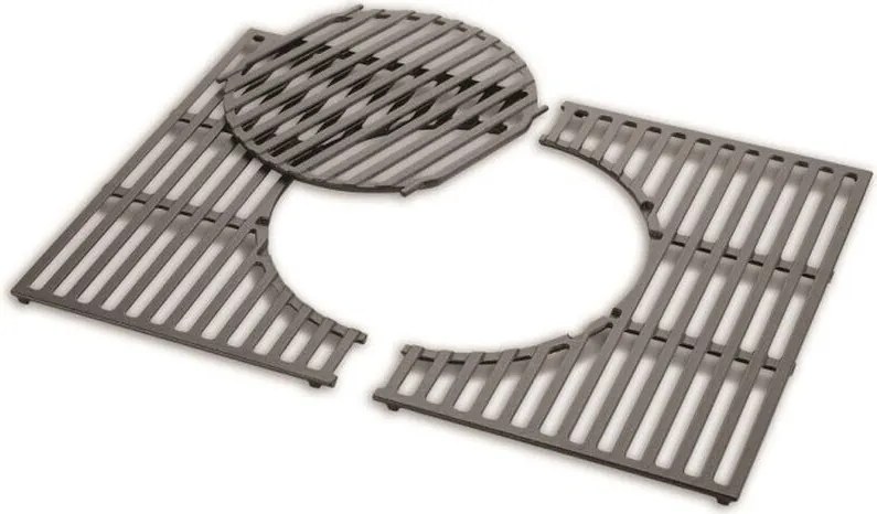 Griglia Gourmet in Ghisa per Genesis Serie 300 (Set di 2 Griglie) Weber Cod. 8848
