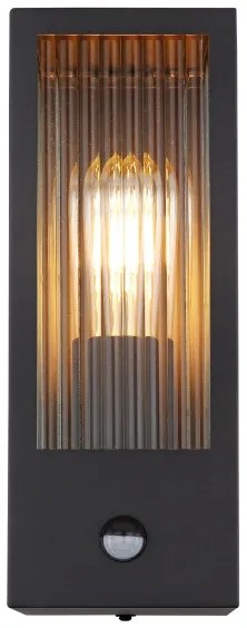 Globo 31980S-Applique da esterno con sensore GUNDULA 1xE27/60W/230V IP44