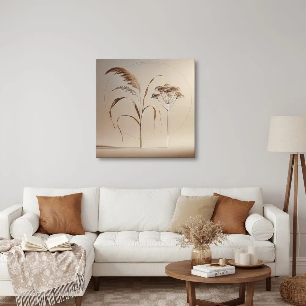 Quadro su tela – Erbe minimaliste