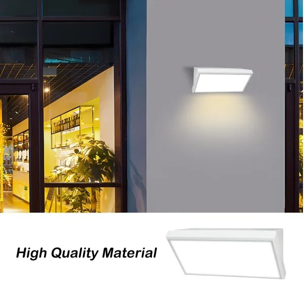 Brilagi - Applique a LED da esterno TRIANGLE LED/20W/230V bianco IP65