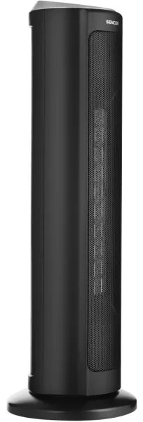 Sencor - Ventilatore con elemento riscaldante ceramico 1300/2200W/230V nero + telecomando