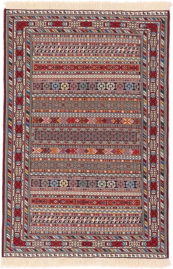 Kilim Tappeto persiano 140x210 (Iran) Tessuto A Mano