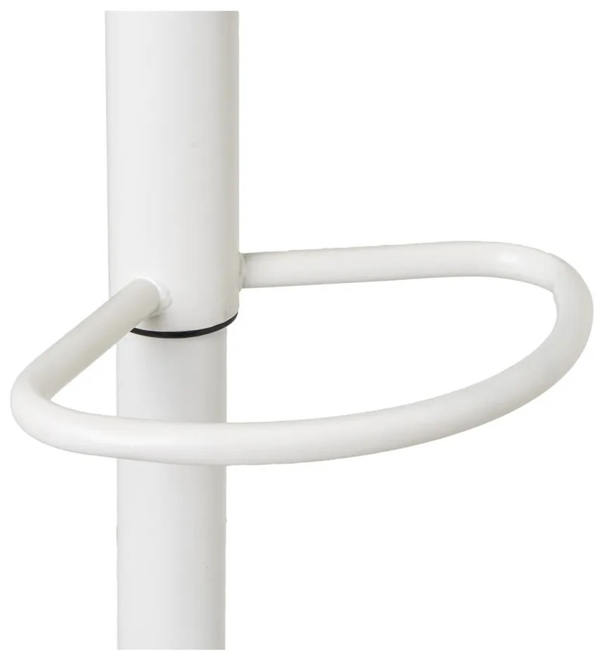 Sgabelli da bar bianchi ad altezza regolabile in similpelle in set di 2 (altezza seduta 72 cm) - Casa Selección