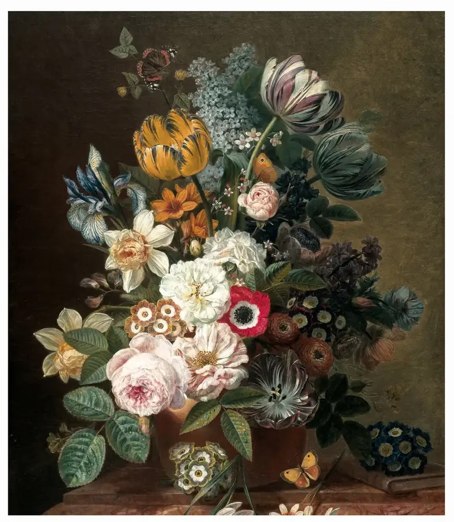 KEK Amsterdam Carta da parati panoramica 190cm Flowers 8