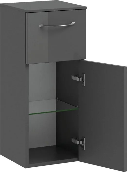 Estensione per mobile da bagno Solitaire bianco L 30 x H 73 x P 22 cm