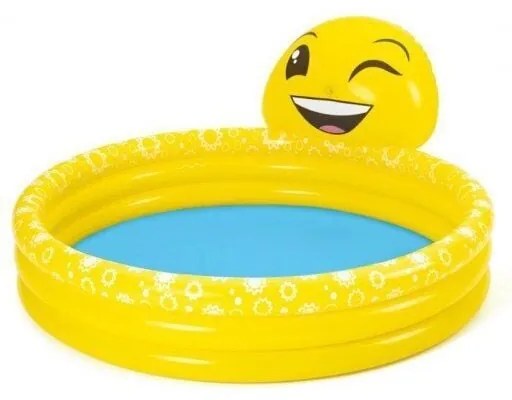 Bestway Piscina Gonfiabile Infantile Getto Sorriso 165x144x69 cm +2 Anni Giardino 53081