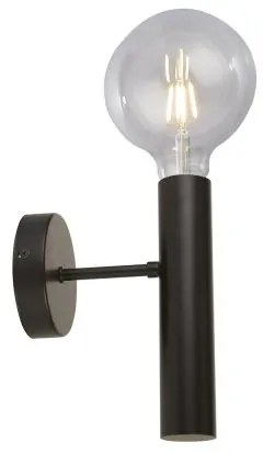 Lampada da parete dulwich - metallo nero