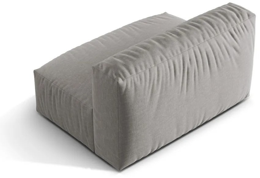 Modulo divano grigio chiaro (parte centrale) Martina - Micadoni Home