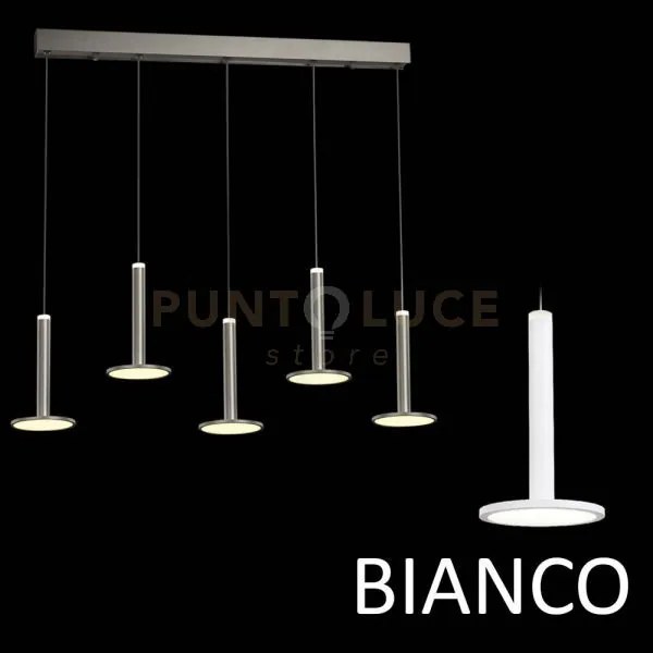 Tua, lampada a sospensione,  bianco, led/45w 4050lm 3000k dimmerabi...