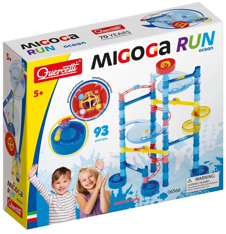 Migoga Run Ocean - pista per biglie