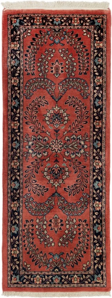 Sarouk Tappeto 60 x 170 (Iran) Annodato A Mano