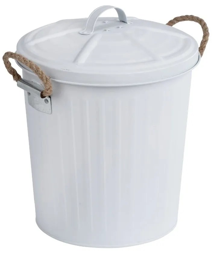 Cestino in acciaio inox bianco Gara - Wenko