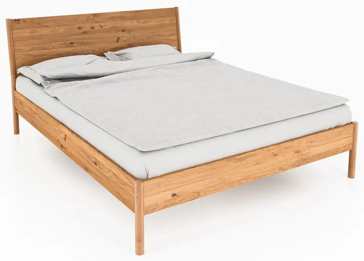 Letto matrimoniale in rovere 160x200 cm Pola - The Beds