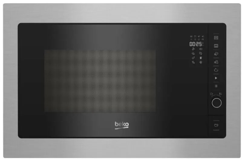 Beko - BMGB25332BG. Posizionamento dell'apparecchio: Da incasso, Tipo di prodotto: Microonde con grill, Capacità interna: 25 l, Potenza Microonde: