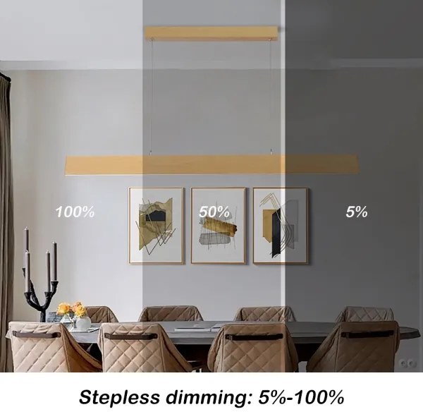 Brilagi - Sospensione LED dimmerabile su cavo SLIMLINE LED/40W/230V 3000-6000K finitura rovere + telecomando