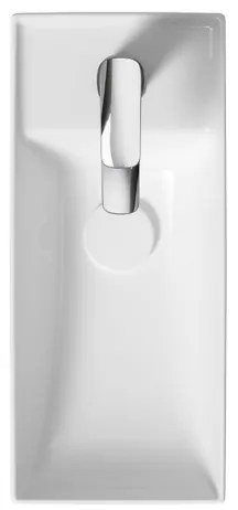 Cersanit K677-005 - Lavabo da appoggio LARGA 22x50 cm ceramica bianco lucido