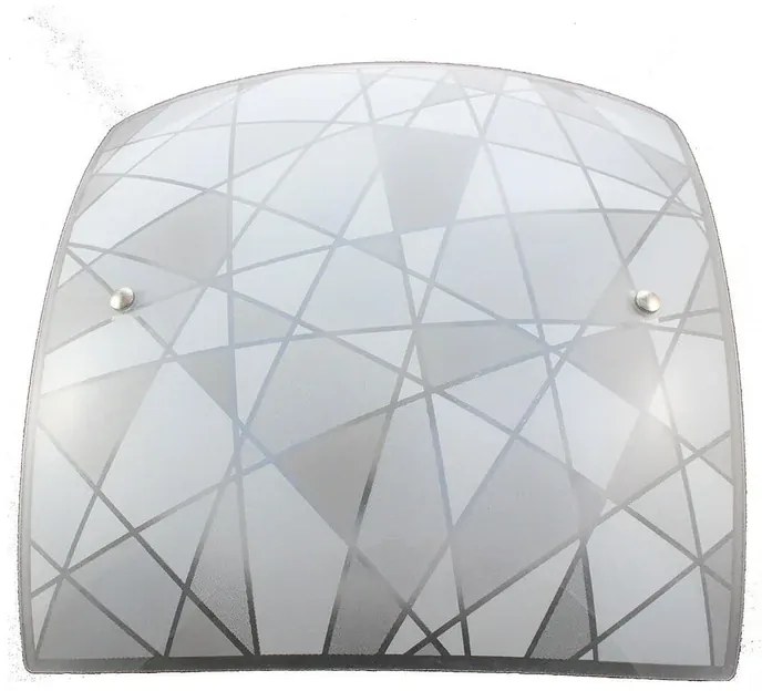 Plafoniera LED Scacco argento IP20 bianco naturale, 3350 lumen