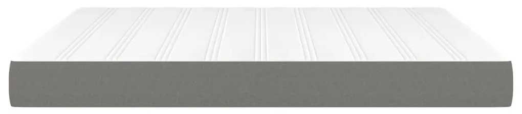 Materasso a molle insacchettate grigio scuro 180x200x20 cm