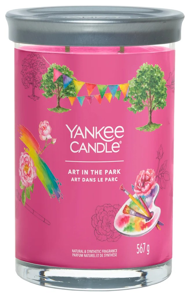 Candela Art In The Park in barattolo grande Yankee Candle