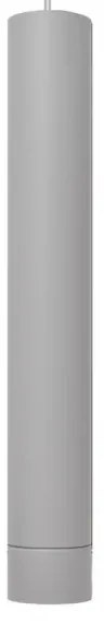 LED Lampadario a sospensione con filo TUBA 3xGU10/4,8W/230V grigio