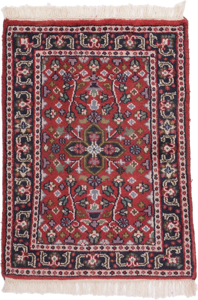 Bidjar Tappeto orientale 90 x 60 (Indian) Annodato A Mano