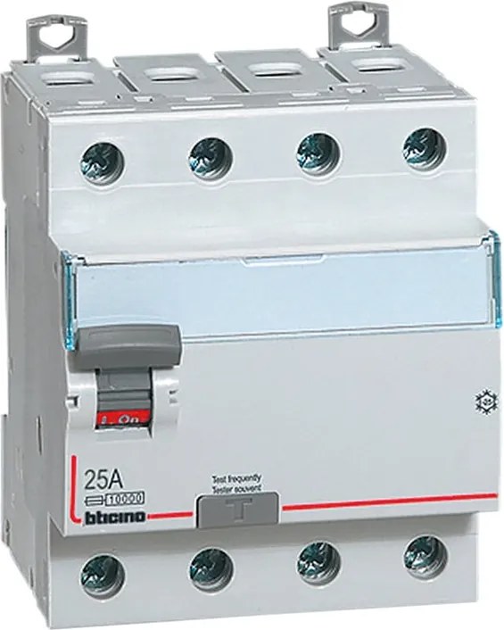 Differenziale salvavita 4P 25A 30mA F 4M BTICINO G743F25