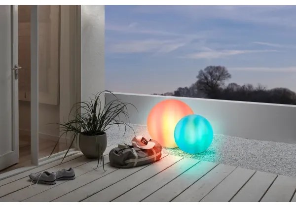 Eglo 98102 - Lampada da terra per esterno MONTEROLO 1xE27/40W/230V IP65 ø390