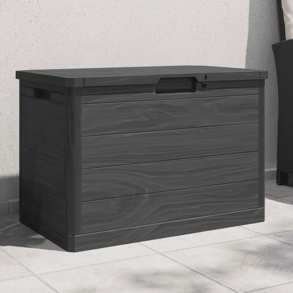 Contenitore cuscini antracite 77,5x44,5x53 cm in polipropilene
