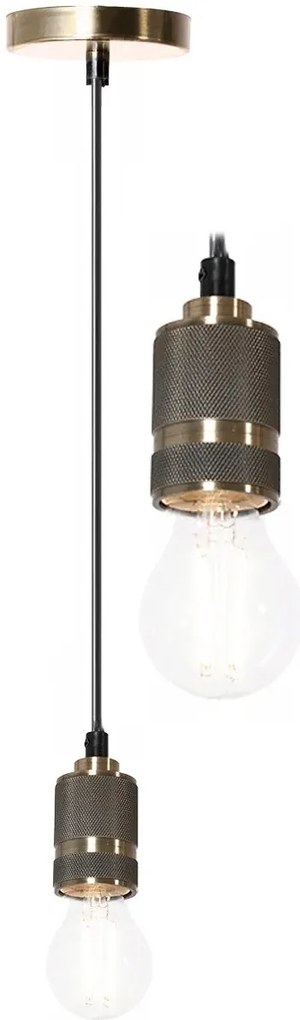 Lampada Da Soffitto Pensile Montatura Argento APP347-1CP