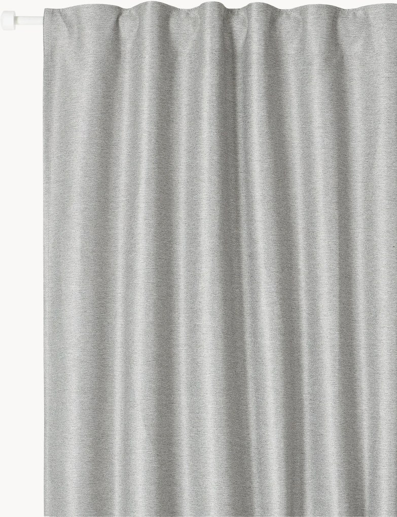 Set di 2 tende oscuranti totali con multibanda Asher, varie misure