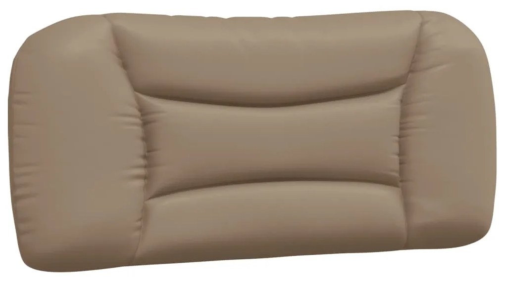 Letto con materasso cappuccino 90x200 cm in similpelle