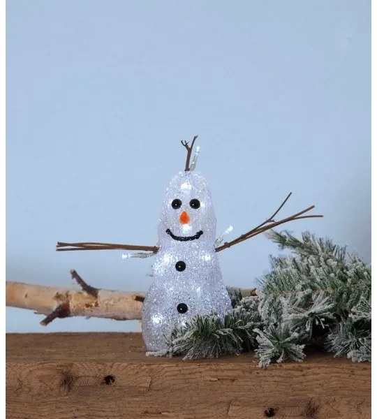 Eglo 410802 - Decorazione natalizia LED CRISTALLO 20xLED/0,06W/3xAA