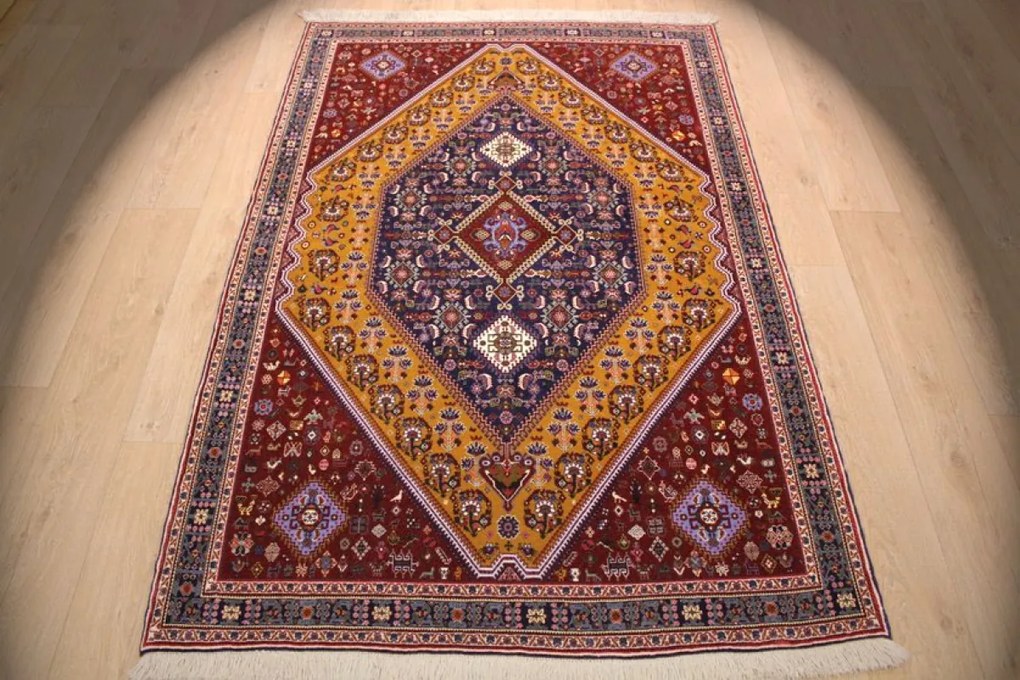 Gashghai Tappeto 130 x 200 (Iran) Annodato A Mano