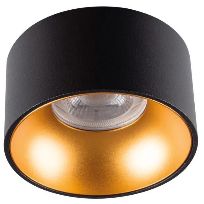 Kanlux 27575 - Luce da incasso MINI RITI 1xGU10/25W/230V nera/oro