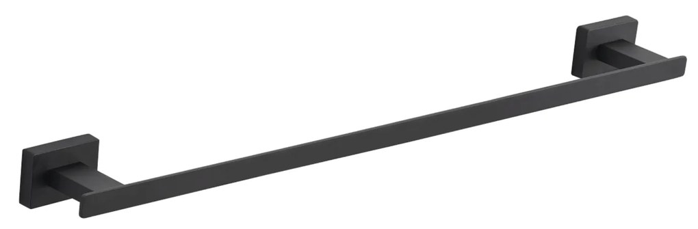 Portasalviette a Parete 45 Cm Gedy "Atena" Nero Opaco