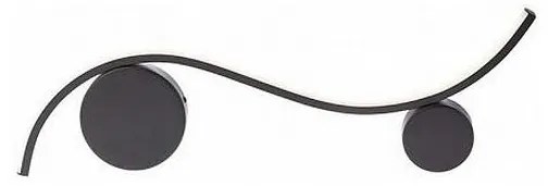 Redo 01-3110 - Applique a LED WAVE LED/9W/230V nero