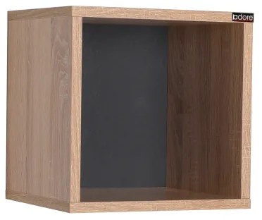 Mensola 33x33 cm marrone