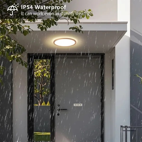 Brilagi - Plafoniera LED da bagno Ultra Slim 18W/230V Ø 30 cm oro rosa IP54