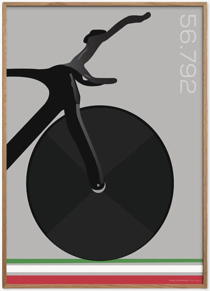 Stampa digitale incorniciata Ganna