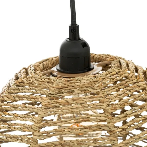 Atmosphera - Lampadario a sospensione con filo RANA 2xE27/40W/230V rattan