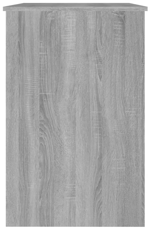 Scrivania grigio sonoma 100x50x76 cm in legno multistrato