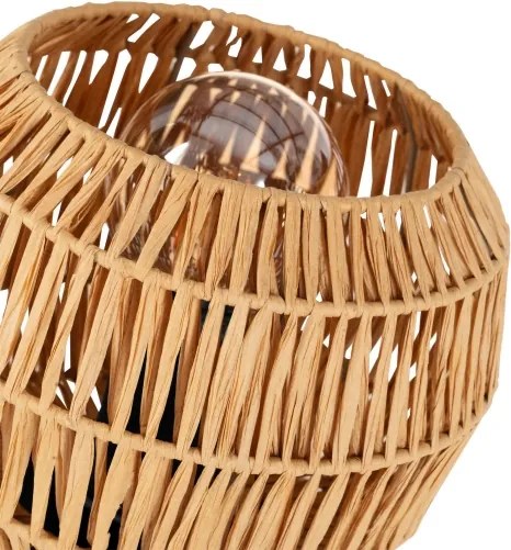 Eglo 44145 - Lampada da tavolo SHELDON 1xE27/40W/230V marrone