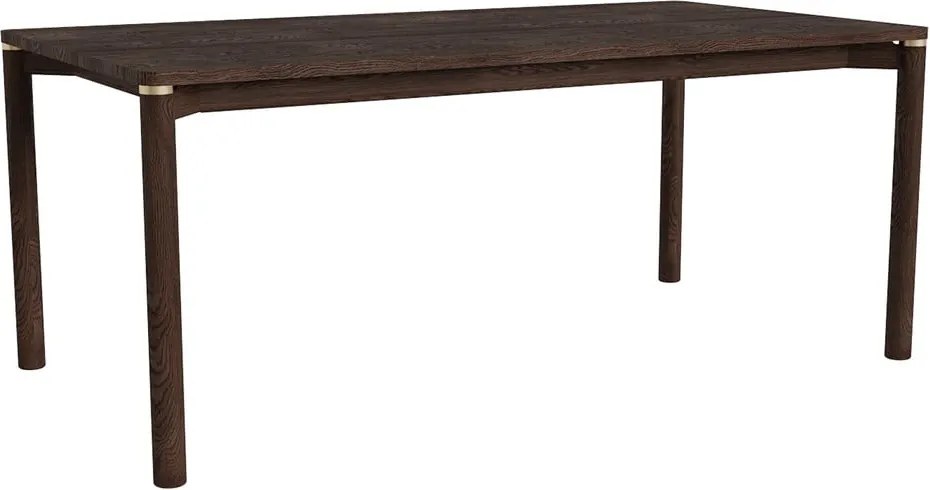 Tavolo da pranzo marrone scuro allungabile 95x180 cm Arun - Unique Furniture