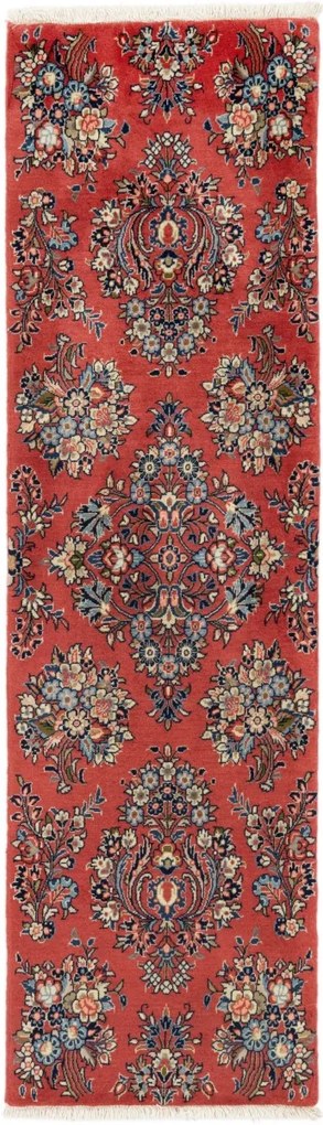 Sarouk Tappeto 210 x 60 (Iran) Annodato A Mano