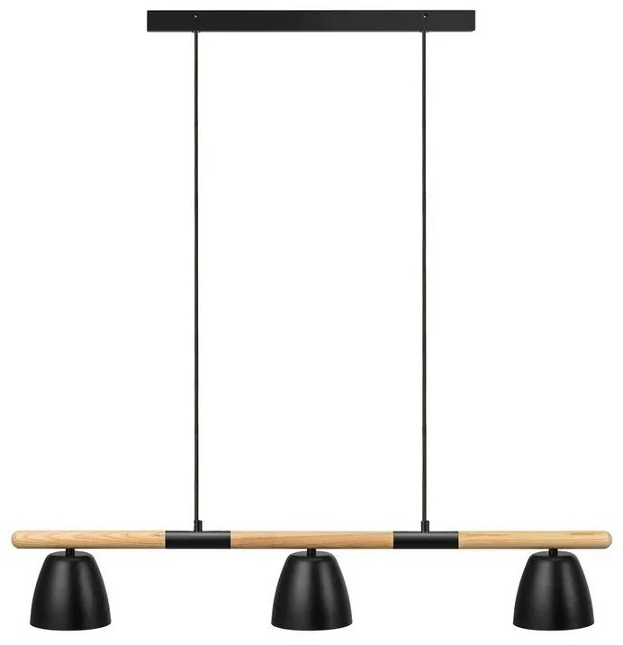 Theo 3 Lampada a Sospensione Black - Nordlux